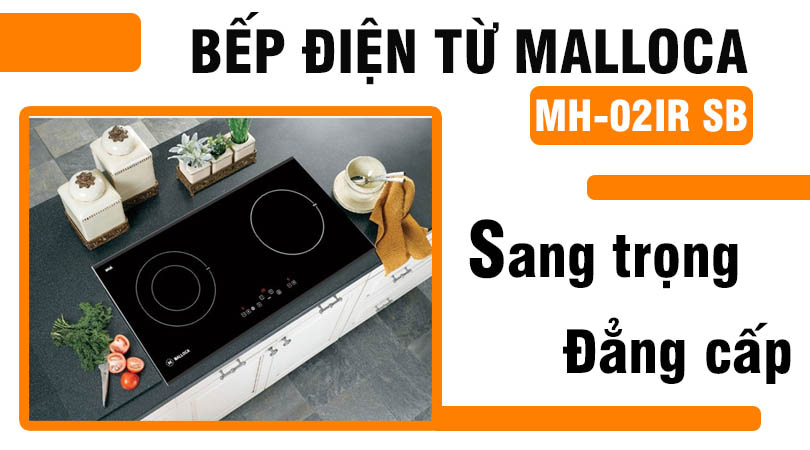 Bếp điện từ Malloca MH-02IR SB